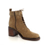 Mam'zelle Renal velours argile en cuir daim
