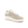 Baskets en Cuir Taupe Kelara