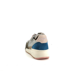 Baskets en cuir tricolore Allrounder