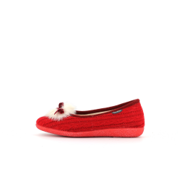 chausson fermé rouge