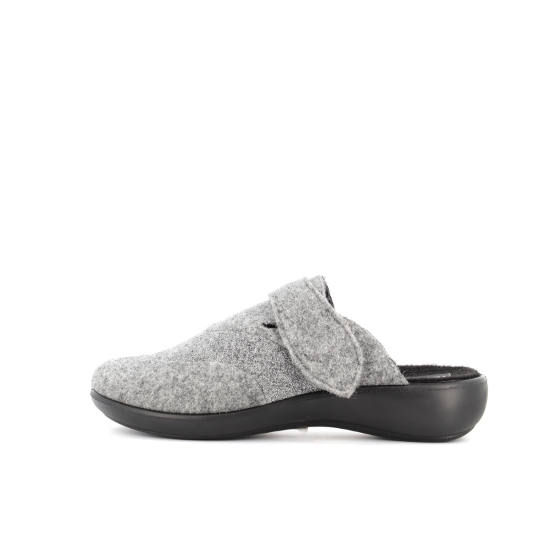 chausson gris