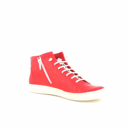 Baskets montantes rouges Chacal