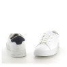 Baskets enrico white/navy