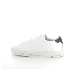 Baskets enrico white/navy