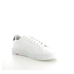 Baskets enrico white/navy