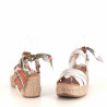 Nu-pieds Chantal-blanc
