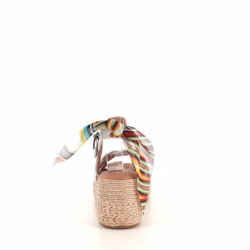 Nu-pieds Chantal-blanc