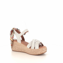 Nu-pieds Chantal-blanc