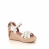 Nu-pieds Chantal-blanc