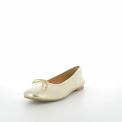 Ballerines Gold Metallic