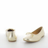 Ballerines Gold Metallic