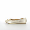 Ballerines Gold Metallic