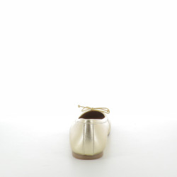 Ballerines Gold Metallic
