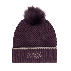 Bonnet En Maille Violet Anekke