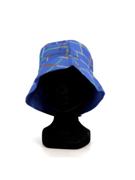 Chapeau de pluie bleu Outfit Bisetti
