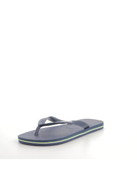 Tongs Brasil Logo Navy Blue