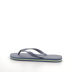 Tongs Brasil Logo Navy Blue