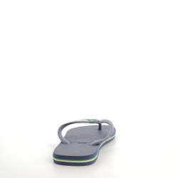 Tongs Brasil Logo Navy Blue