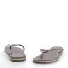 Tongs Brasil Logo Dark Brown