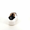 Baskets Blanches avec Scratch Motif Léopard VANESSA WU