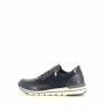 Baskets basses marine et noir