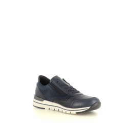 Baskets basses marine et noir