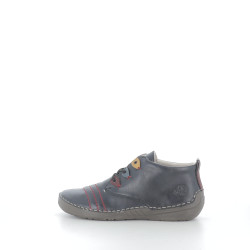 Baskets hautes bleu marine