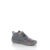 Baskets hautes bleu marine