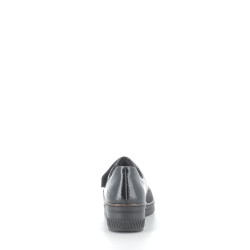 Mocassins noirs en cuir