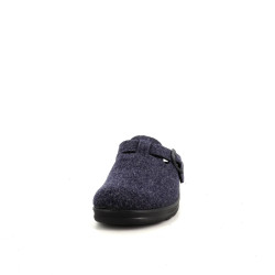 Pantoufles en textile bleu Josef Seibel