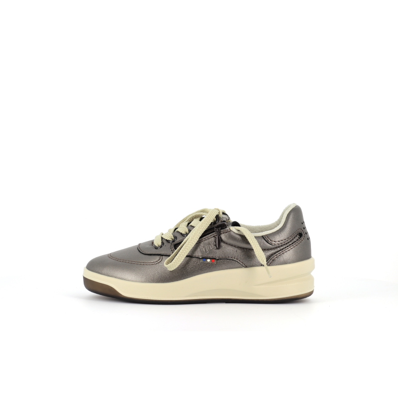 Basket bronze en cuir Brazip