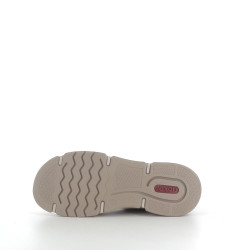 Baskets hautes beiges fantaisies