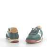 Baskets vertes retro