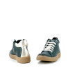 Baskets hautes bleu marine