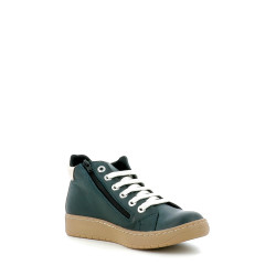 Baskets hautes bleu marine