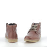Baskets hautes bomber marron