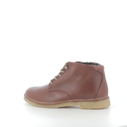 Baskets hautes bomber marron