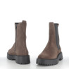 Boots marron cuir