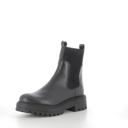 Boots Noires en cuir