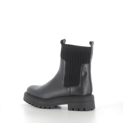 Boots Noires en cuir