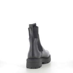 Boots Noires en cuir