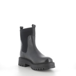 Boots Noires en cuir