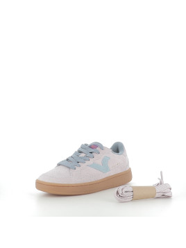 Baskets Rose et Bleu