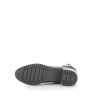 Boots noires avec boucle dorée