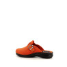 Pantoufles Fontani orange