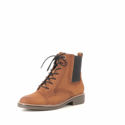 Bottines Marron en Cuir