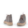 Baskets Hautes Marron en Cuir