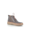 Baskets Hautes Marron en Cuir