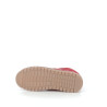Baskets Hautes Rouges en Cuir