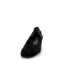 Escarpins en cuir noir Artika